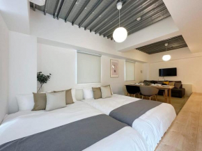 bHOTEL Arts Dobashi - Cozy & Modern Studio Apt 5 Mins Walk to Peace Park